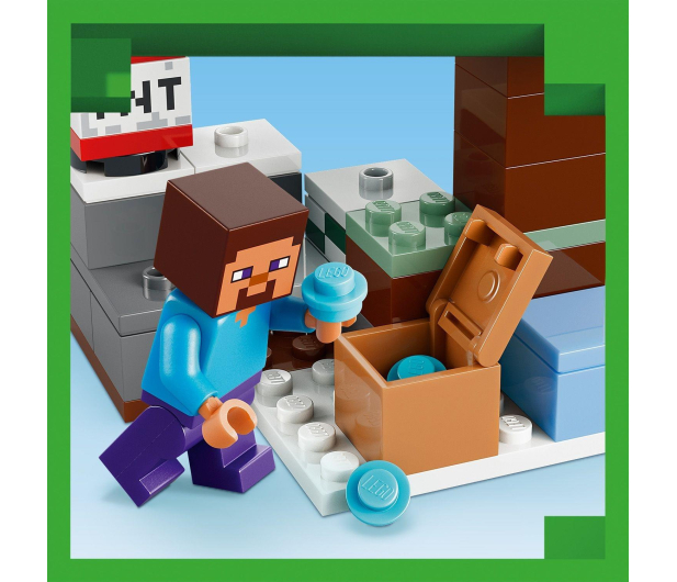 LEGO MINECRAFT 21583 Przygoda Steve’a w tajdze - 1473415 - zdjęcie 7